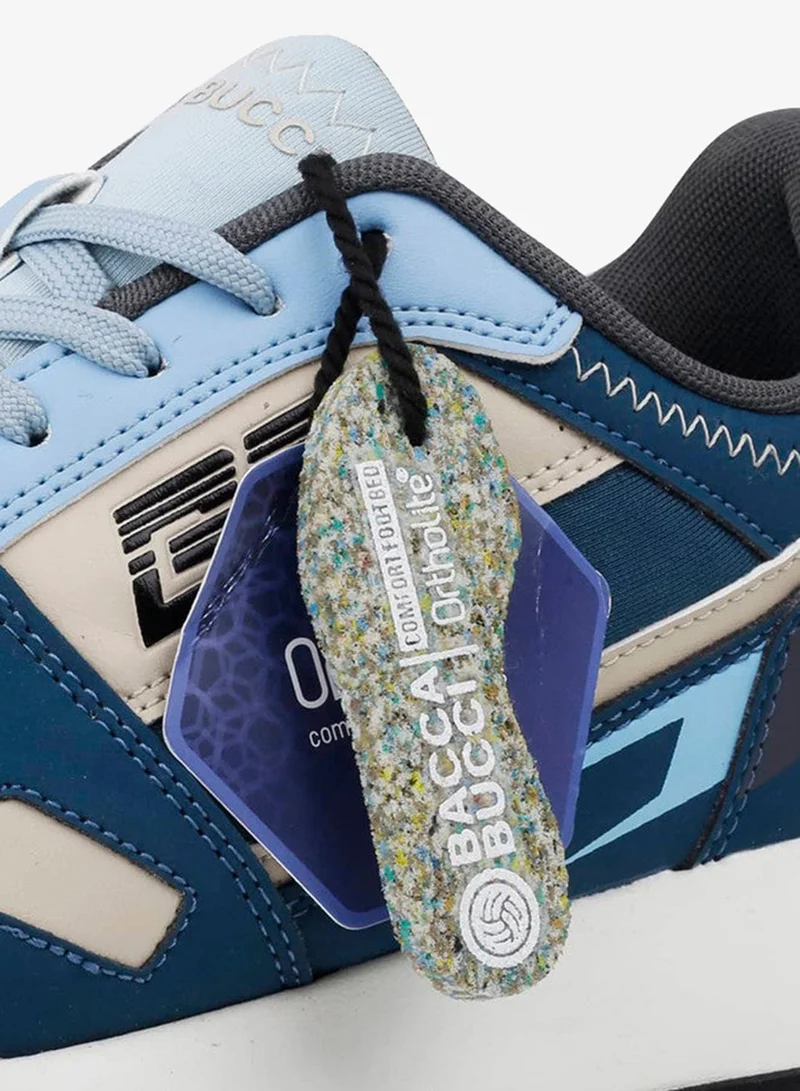 Bacca Bucci Titan Blue TORQUE Rugged Edge Activewear Sneakers for Men | Best Price UAE